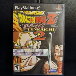 PS2 Dragon Ball Z Budokai Tenkaichi 2