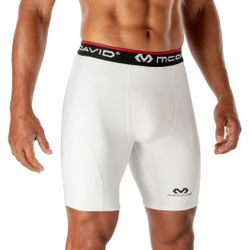 🔥NEW🔥 McDavid Sport Compression Short, White, Male, Adult