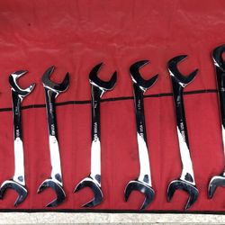 Snap-On VS828A 7-PC Large Open Ended Wrenches 🔧 (70487003)