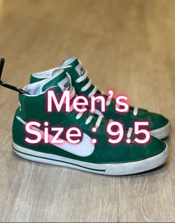 Nike Green Blazer High/ Size 9,5