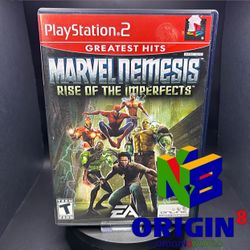Marvel Nemesis Rise of the Imperfects (Playstation 2 PS2) Complete