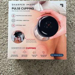Sharper Image Pulse Cupping - Multifunction Massager