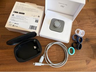 Oura Ring 4 - Size 11 Brushed Silver