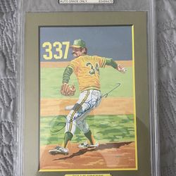 Rollie Fingers Signed Great Moments Perez-Steele Card - PSA/DNA