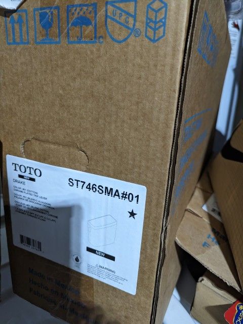 Toto Drake St746sma 01 Cotton White Tank