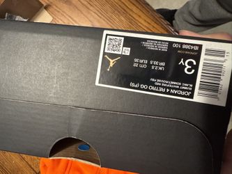 Jordan 4 Retro 3y