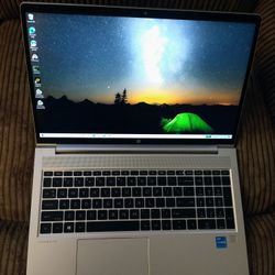 2022 HP Elitebook 850 G8 16" Laptop 💻 Intel 11th Gen CPU 12 GB Ram 256 GB SSD 1080P LCD Webcam HDMI USB C Ports WiFi Bluetooth Windows 10 Pro 64 