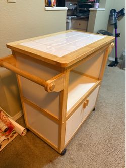 Bar Cart / Rolling Kitchen Island