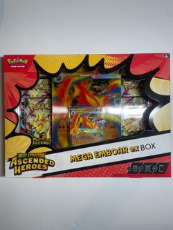 Mega Emboar EX Box Set Ascended Heroes