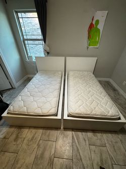 Twin Sized Bed with Mattress $175 Each