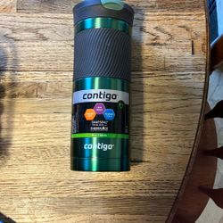 Contigo Byron Vacuum-Insulated Stainless Steel Travel Mug with Leak-Proof Lid, Reusable Coffee Cup or Water Bottle, BPA-Free, 20oz - Compare @$20
