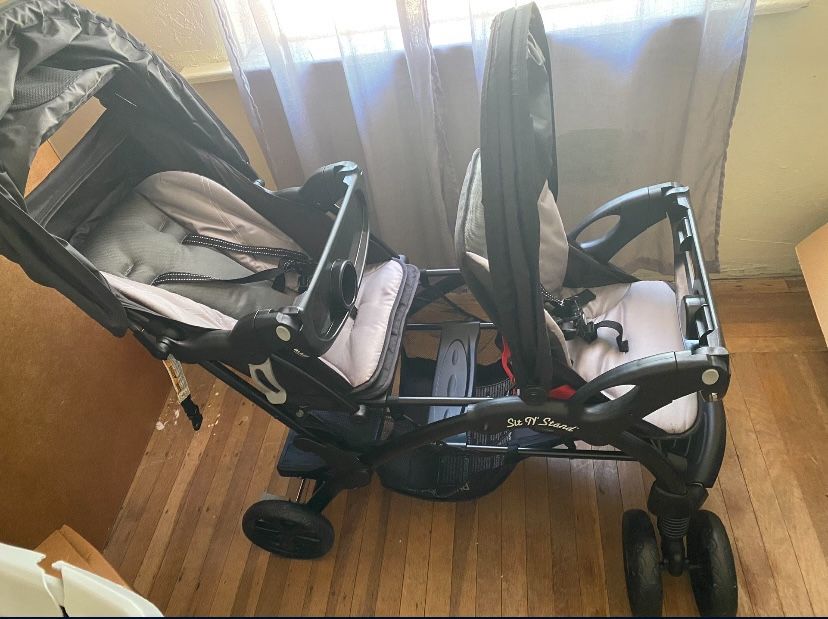Like New Double Stroller
