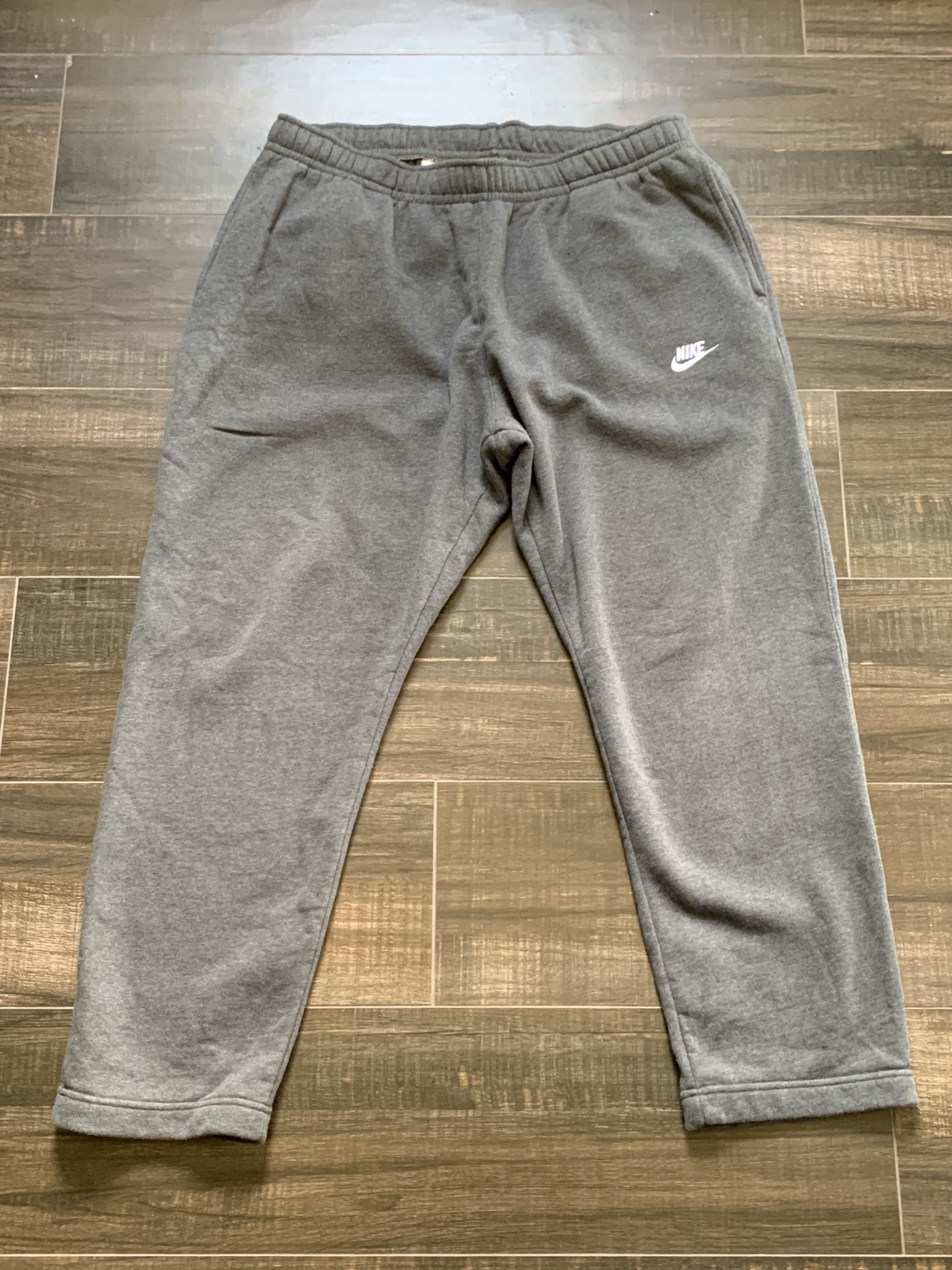 Nike Sportswear Club Fleece Men's 2XL Pants - Charcoal Heather (BV2707-071)