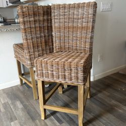 Rattan Barstools
