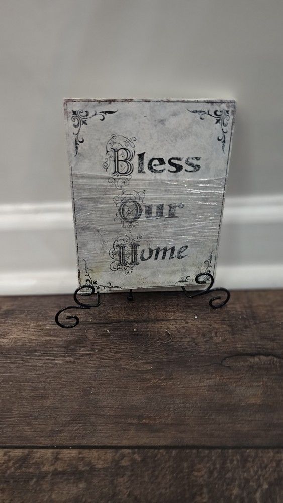 Bless Our Home Sign