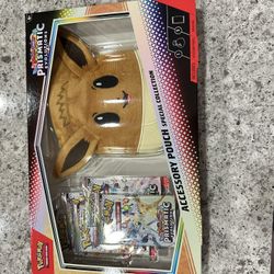 Prismatic Evolution Eevee Accessory Pouch Pokemon