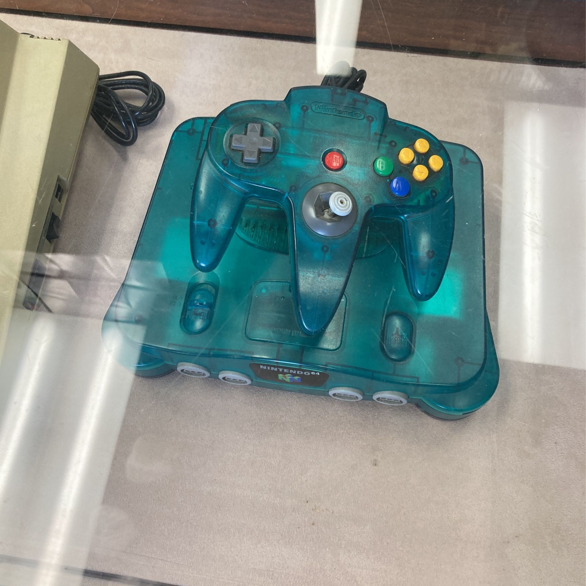 Blue Nintendo 64 Console 