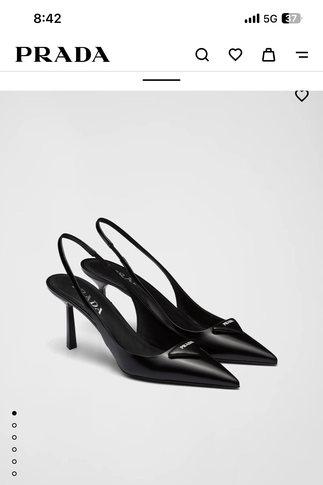 Prada Slingbacks (35) , Ysl Jerry Heels , And Vca Mop One Motif Bracelet EVERYTHING FOR $5000