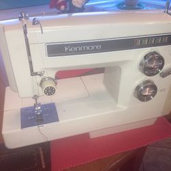Kenmore 158 sewing machine from 1970 with free arm