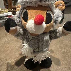 Winter Reindeer Animated Plush – Sings & Dances