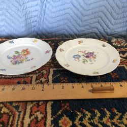 Original Bloch & Co EICHWALD Czechoslovakia 2 Plates 8”