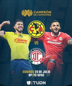 Campion De Camarones America Vs Toluca SECTION GENERAL 
