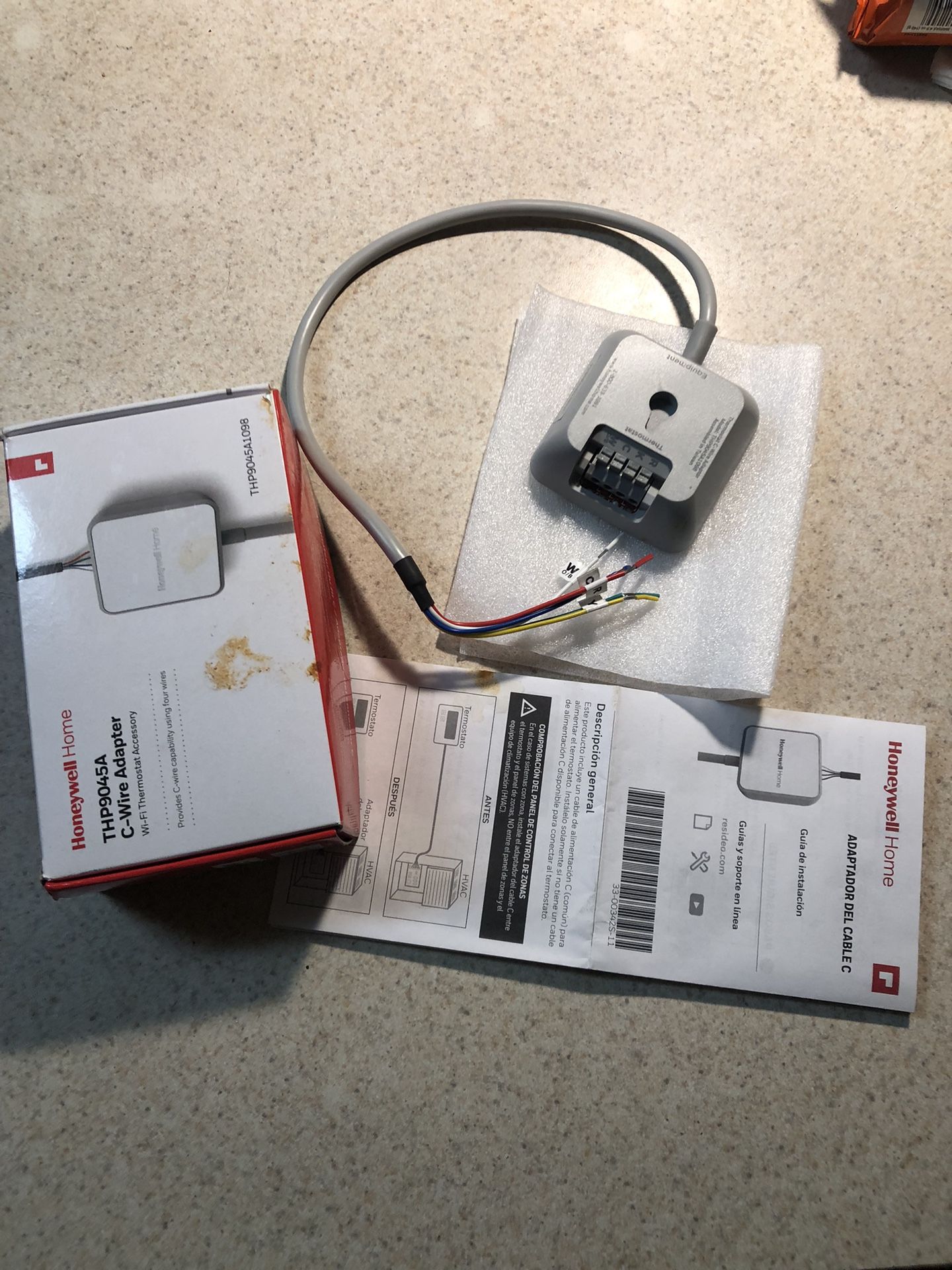 THP9045A C-Wire Adapter New Open Box