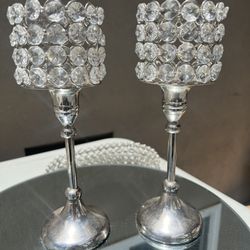 Crystal Candle Holder