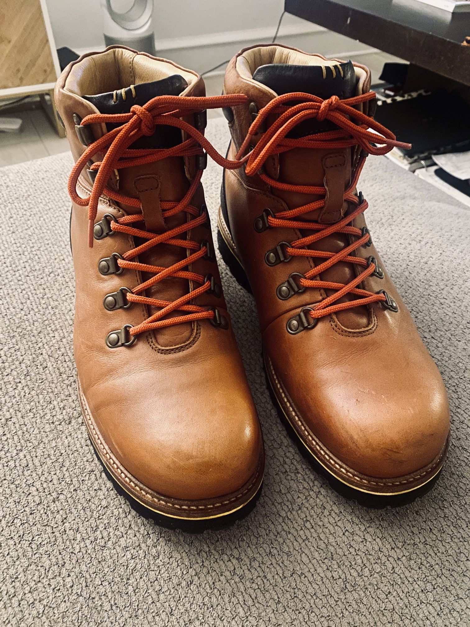 Samuel Hubbard Men's Soft Leather Hiking Boots