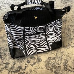 Brand New Bag Olympia Zebra Print 