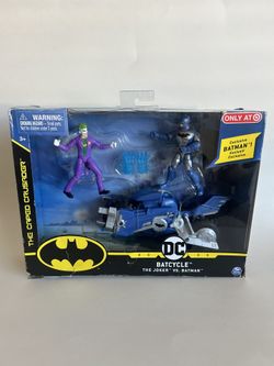 DC Batcycle Caped Crusader Target Exclusive  Batman vs The Joker Kids Toy New