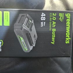 Greenworks 24 Volt Battery With USB Port 2025