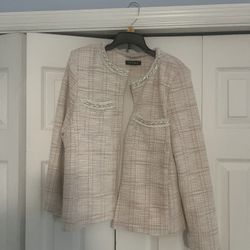 Women’s Pink And White Skirt Set 