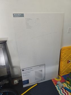 New frameless mirror 36inx60in