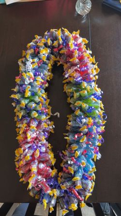 Jolly Rancher Graduation Lei