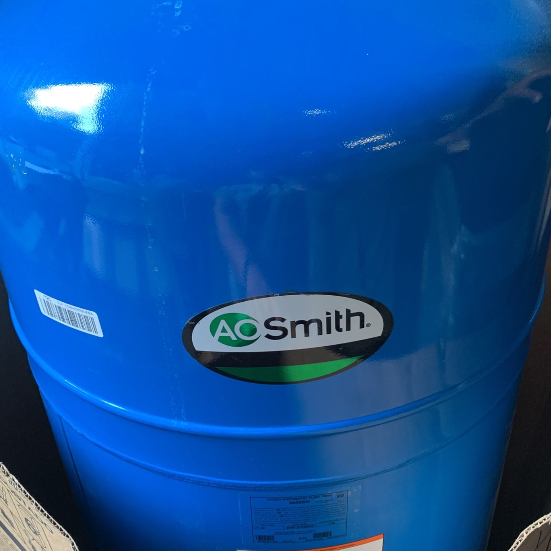 A.O. Smith 86-Gallon Vertical Pressure Tank Item #963327Model #LPT86 for  Sale in Chesapeake, VA - OfferUp