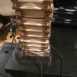 10 Noctua NF-A12 Fans