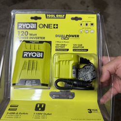 Ryobi RYi120AVNM 18V ONE+ 120W Automotive Power Inverter