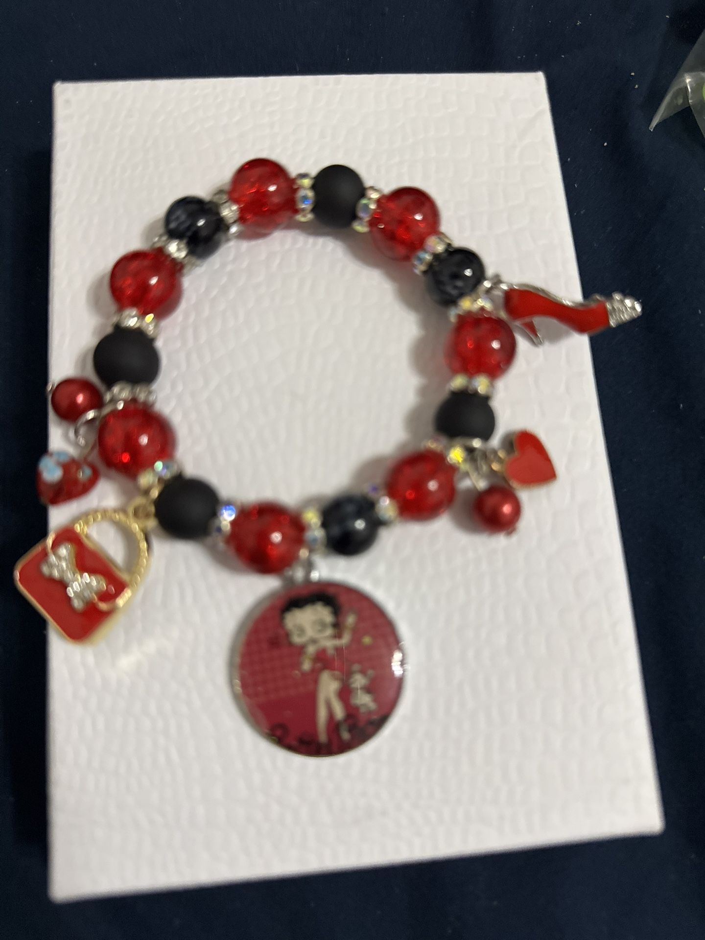 Betty Boop Charm Bracelet