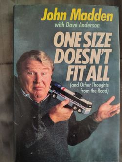 COACH JOHN MADDEN  BOOK NOT DIGNED