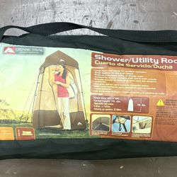 Ozark Trail Portable Lightweight Camping Shower/Utility  Room Tent 4x4 Floor