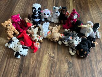 Assorted Beanie Babies - Lot of 19