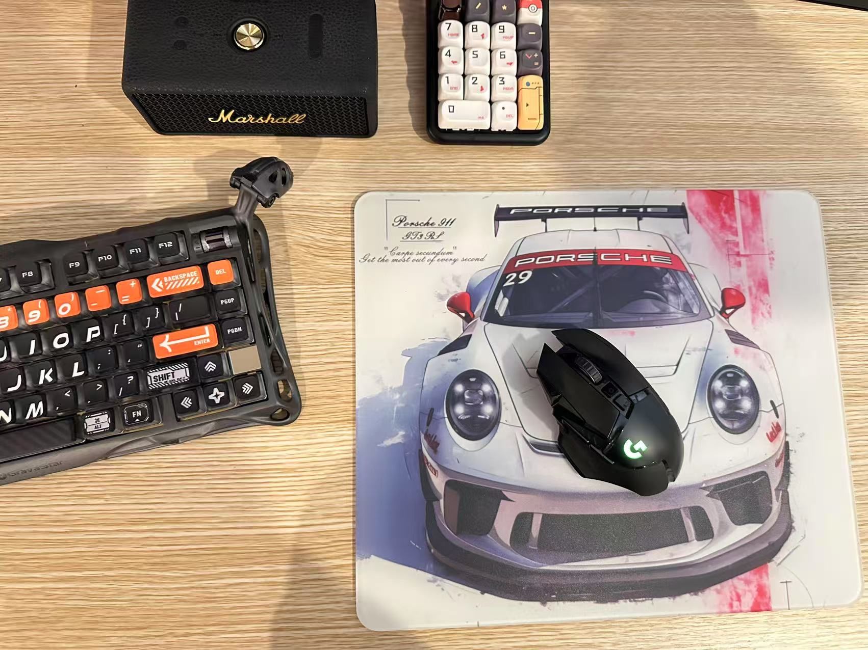 Premium Glass Gaming Mouse Pad