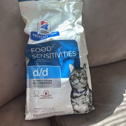 Pet/ Cat Food Hills Prescription Diet d/d. 8.5 Lbs