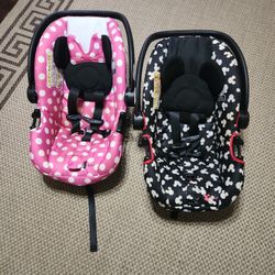 Mickey and Minnie Baby Carriage 