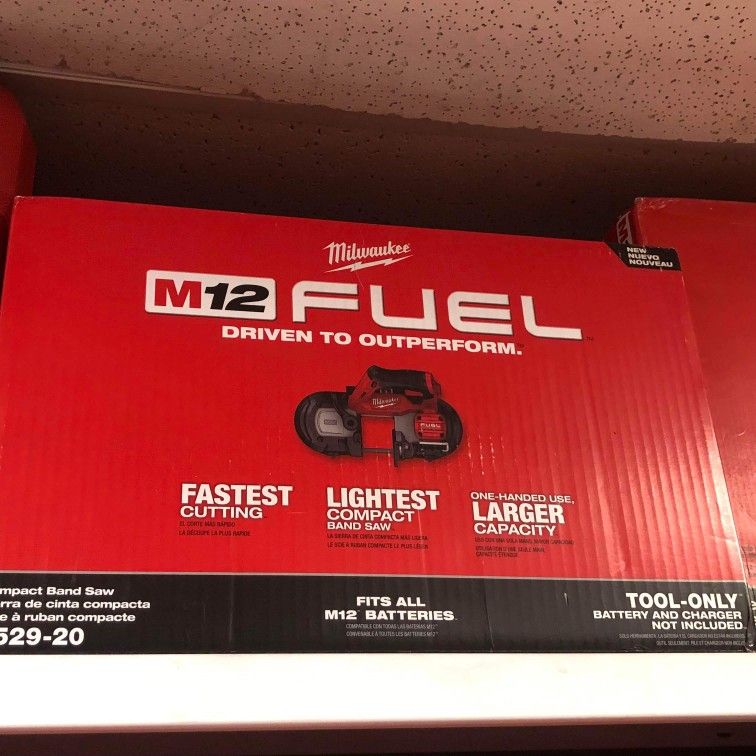 Milwaukee M12 Bandsaw Fuel New