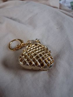 Gold trinket Keychain