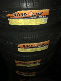 Set de llanta nueva 255/70R16