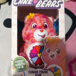 Flower power care bear