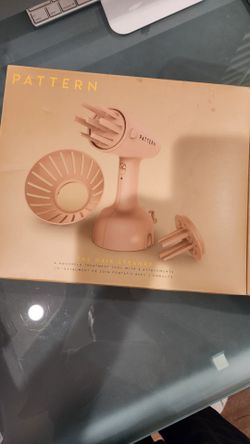 Pattern the hair steamer